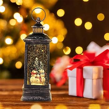 Novogodišnji LED fenjer